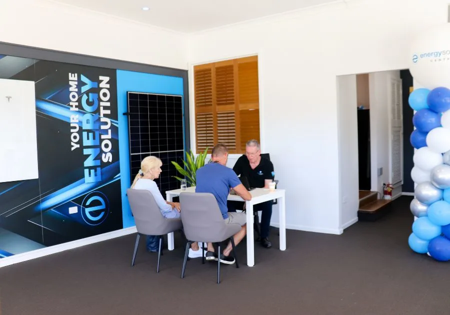 Solar energy installation at Mermaid Beach