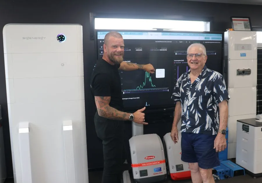 Solar system monitoring and maintenance visit